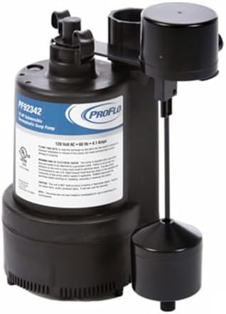 PROFLO PF92342 1/3 HP Thermoplastic Automatic Sump Pump - N/A