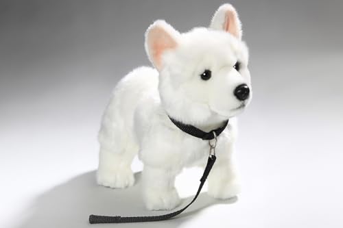 Carl Dick Peluche Cane da pastore bianco con