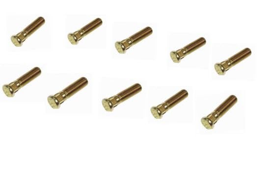 10 Pcs Stud Wheel Hub Bolt Compatible with Chevrolet Daewoo M12X1,5X52Mm/12,5