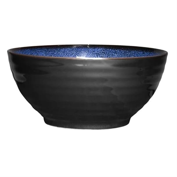nisbets limited Olympia Luna Midnight Blue Footed Bowl - 205x95mm 8