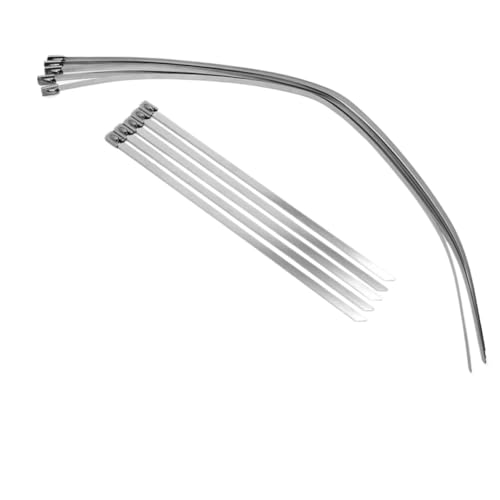 Stainless Steel CV Half Shaft Boot Band And Buckle Clamps 5pcs Short Bands 5pcs Large Bands Compatible With ATV Automotive