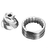 Kaffeemühle Kegelmahlwerk 5 6 7 Kern Espressomühle Ersatzteil Edelstahl Präzisionsmahlwerk für Feine Mahlgrade Hitzefreies Mahlen Vielseitige Kompatibilität Schnelles Mahlen(5 Core)