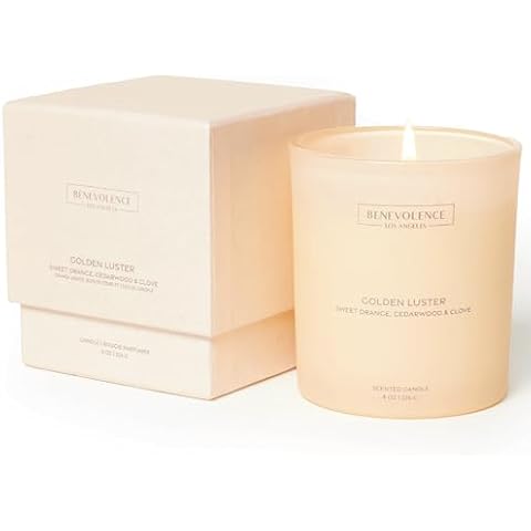 Benevolence LA Golden Luster Candle Cover