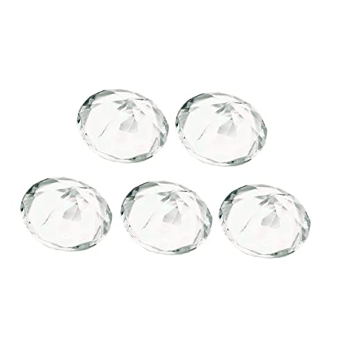 TINEASUR 5pièces Porte-cartes Mariage Diamant Accessoires Fête Présentation Noms Design Unique Utilisation Bureau
