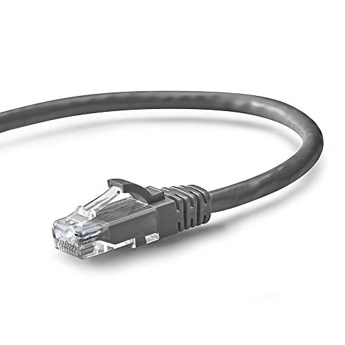 Cable Patch NavePoint CAT5e 25 pies gris miniatura 1
