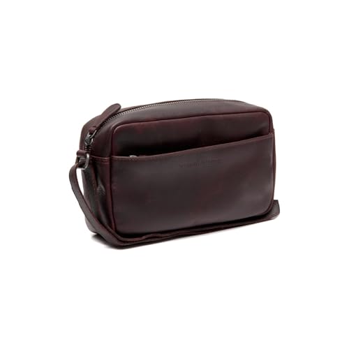 Sac bandoulière Arona marron avec rangements zippés et cuir souple durable