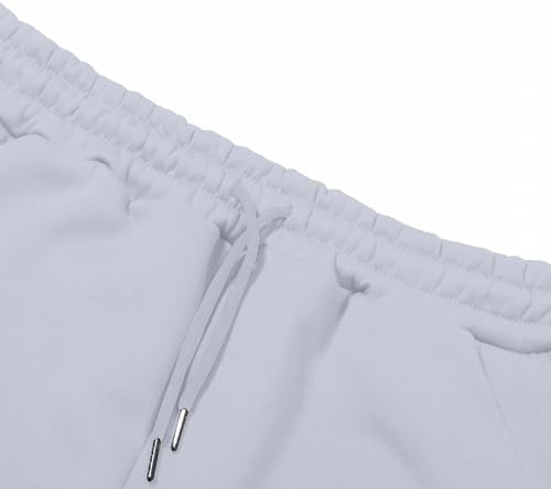 Mens Baggy Sweatpants Wide Leg Loose Open Bottom Lounge Pants — view 7