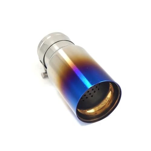 Embout d'échappement universel bleu pour remplacer une sortie rouillée F30 F20