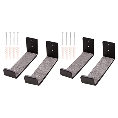 Support mural planche de surf en lot de 2 pour rangement vertical ou horizontal