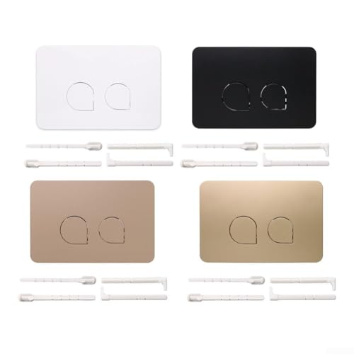 Cisterna oculta panel empotrado de doble botón 246x164mm para recambio 6