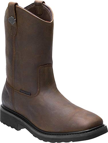 Harley-Davidson Men's Altman Waterproof Leather Motorcycle Western Casual Boot