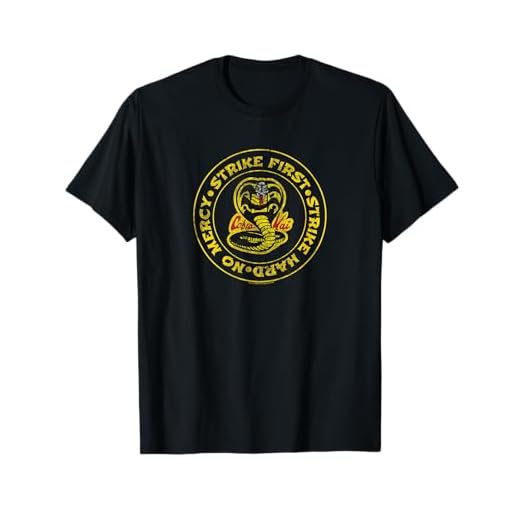 Cobra Kai huelga primer logo del círculo Camiseta