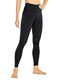 CRZ YOGA Women's Brushed Naked Feeling Yoga Leggings 25' - High Waisted Athletic Workout Leggings Yoga Pants Leopard Multi 2 XX-Small
