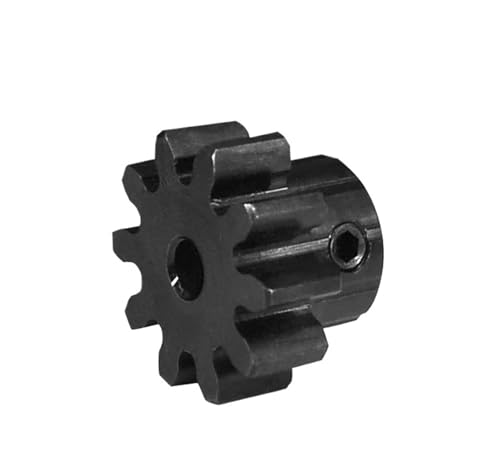 Bevel Gear Pinion Hardware Mechanical 1pcs Spur Gear 2.5M 10T Carbon Steel High Frequency Blackening Bore Size 6mm