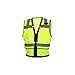 Pyramex RVZ2820X5 RVZ28 Series Vest Hi-Vis Orange with Black Trim and Zipper - Size 5X Large