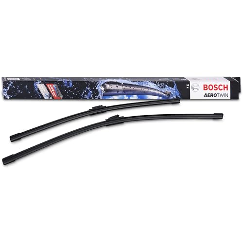 Image of BOSCH 3397014832 AeroTwin Wiper Blade Combo Pack - Set of 2 (26 inch & 22 inch) | Driver and Passenger Side Original Equipment Replacement Blades