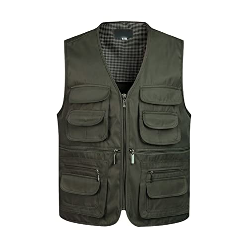 Gilet de travail tactique homme armée EN8 veste sans manches maille Kelsiop