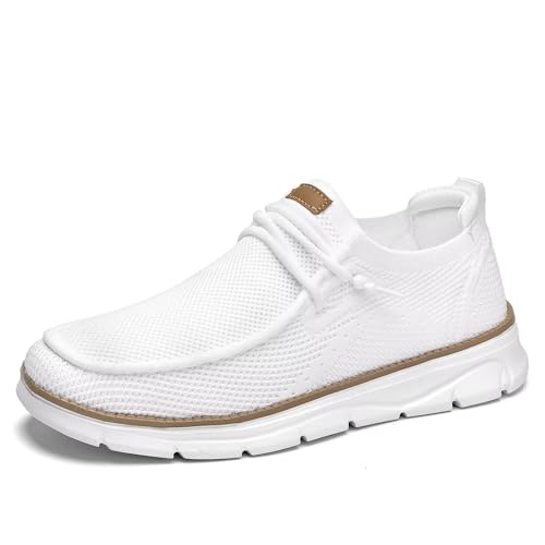 Image of Mens Casual Loafers Shoes Slip On Fashion Walking Dress Sneakers Business Oxfords Work Lightweight Soft Sole Zapatos