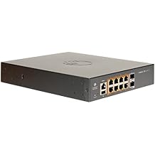 Cambium Networks cnMatrix EX1010-P Switch - 20 Gbps Throughput - 8 Ethernet PoE+ Enabled Ports @ 75W - 2 SFP Fiber Uplink Ports - 512 MB DRAM - 128 MB Flash Storage No Power Cord, US- MX-EX1010PxA-1