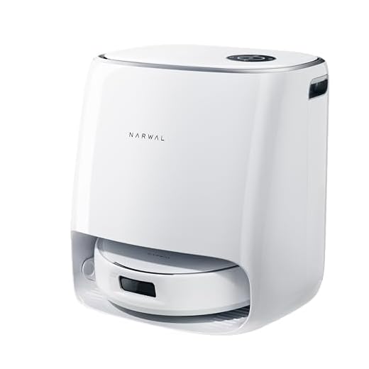 NARWAL Freo X Ultra Saugroboter mit Wischfunktion, Wischroboter Selbstreinigend mit 8.200 Pa Saugkraft, All-in-One-Station, Verwicklungsfrei, DirtSense, 3D-Strukturlicht, Staubaufbewahrung