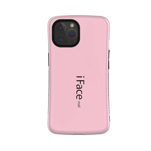 iFace mall iPhone 15 Pro 用 ケース アイフォン15プロ カバー アイフェイス モール スマホ ストラップホール ハード 耐衝撃 2重構造 ワイヤレス充電対応 (iPhone 15 Pro, ローズゴールド)
