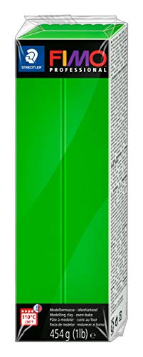 STAEDTLER-8041-5 ST Pasta de modelar de endurecimiento al horno, Color verde (8041-5)