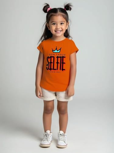 Image of NammaBaby Baby Girl Pure Cotton Hoseiry Regular Fit T-Shirt Top Tshirt - Pack of 3