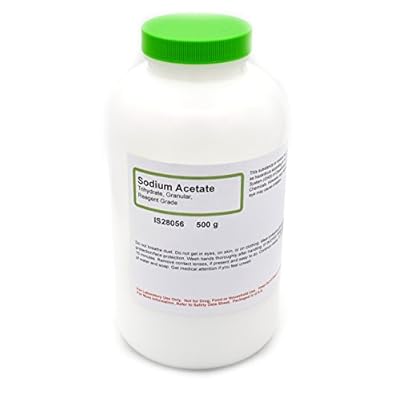 ALDON Innovating Science Reagent-Grade Sodium Acetate Trihydrate, 500g - The Curated Chemical Collection - Hecho en los EE.UU