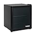 °CUBES Mini Kühlschrank schwarz 48L | Leise & energieeffizient | Kompakter Getränkekühlschrank mit Glastür – Perfekt für Büro, Gaming & Camping | Kleiner Kühlschrank mini fridge