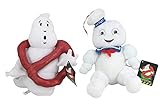 Toptoys2u Bargain Bundles Ghostbusters - Super Soft Plush - 11' No Ghost Logo & 12' Stay Puft - Set of 2