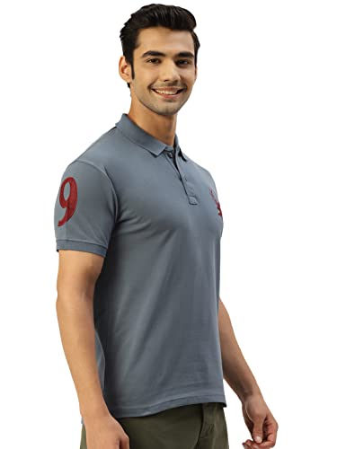 Image of CHKOKKO Men's Cotton Regular Fit Half Sleeves Polo T-Shirt
