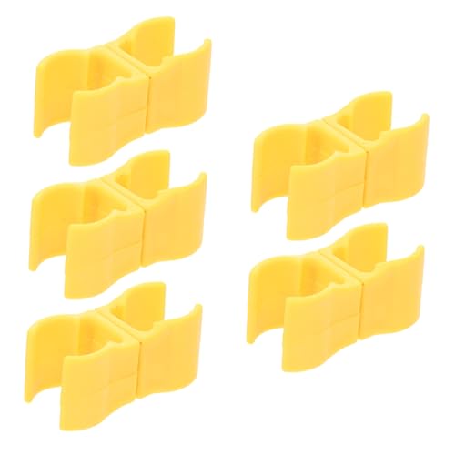 Toddmomy Goal Connector Dog Training Clip Set 5pcs Sports Sign Rod Clip Lightweight Sturdy