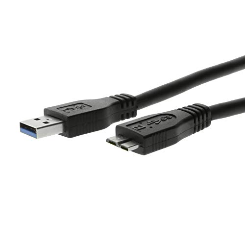 USBGear 1ft. USB 3.0 5Gbps Type A Male to Micro-B Male Super Speed Cable