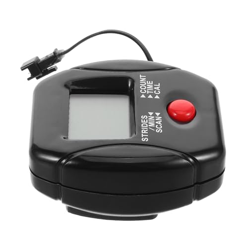LALADEFIEE Mini Paso a Paso Contador y Calorías para Equipos de Ejercicio en Casa Plástico con Memoria Inteligente y Batería de Larga Duración Adecuado Personas Mayores en Rutinas