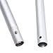 Paint Roller Extension Pole, 12ft Extension Pole for High Ceilings Aluminum Alloy 9 Sections Telescopic Pole, Extendable Roller Pole for Painting and Cleaning Tools