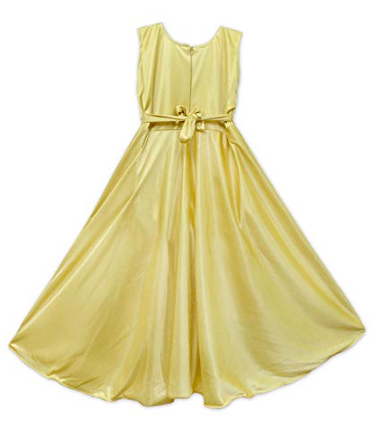 Image of Girl's Column Midi Dress