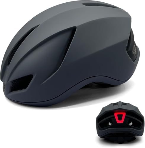 Fahrradhelm mit LED Licht Stadthelm Ultraleichter Radhelm Mountainbike Helm...
