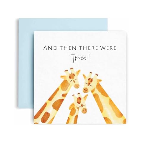 Huxters New Baby Giraffe Card for Everyone Cover