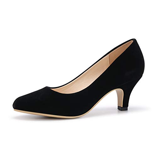 Chaussures pour femme OCHENTA en taille 42 avec talon bas confortable et bout rond