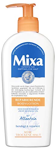 Preisvergleich Produktbild Mixa Reparierende Bodylotion, für empfindliche, sehr trockene Haut, mit reparierendem Allantoin, ohne Parabene und Farbstoffe, 250 ml