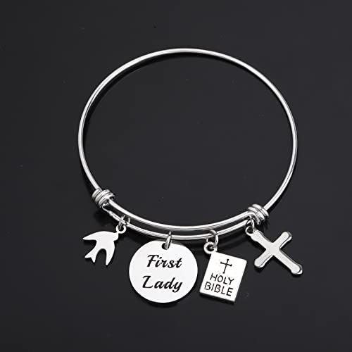 FAADBUK First Lady Gift Pastor's Wife Appreciation Gift Lady of Lourdes Gift First Communion Gift3