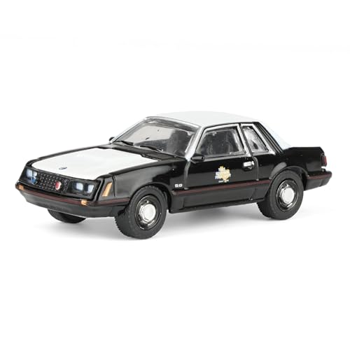 Modelo a escala 1:64 Mustang SSP 1982 Greenlight