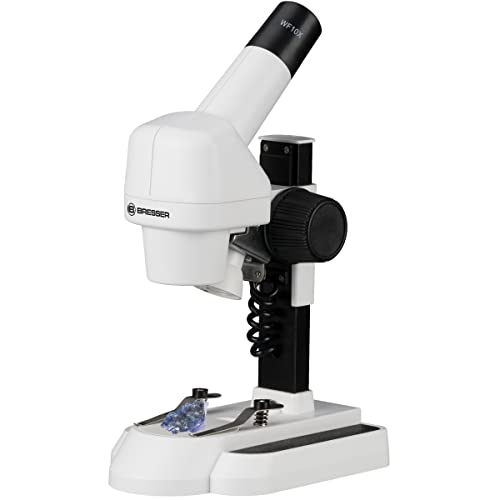 Microscope Junior Bresser 8856500 grossissement 20x avec éclairage LED blanc