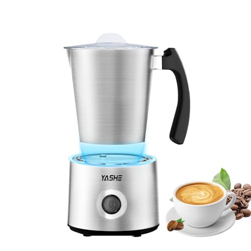 YASHE Milk Frother, 230 ml Milchaufschäumer Induktion, 550W Milchaufschäumer Elektrisch...