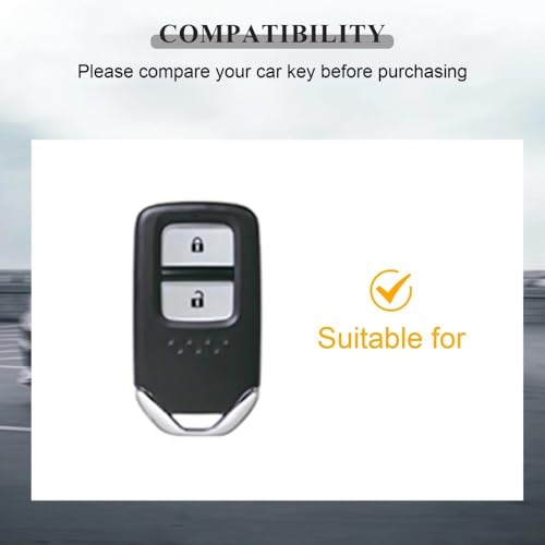 Coque clé TPU évite les rayures de télécommande Accord HRV Pilot - 5