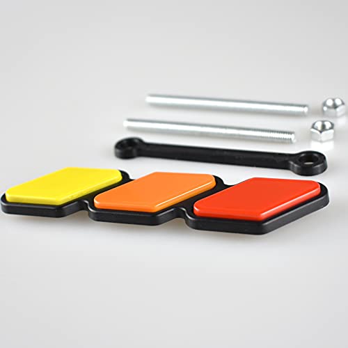 Image of Boigoo Cars Front Grille Trims - Grill Badge Emblem Sticker