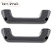 RLB-HILON 2PCS Armrest Door Pull Handle Compatible with Nissan Navara Hardbody D21 D22 1986-1997, Gray Color
