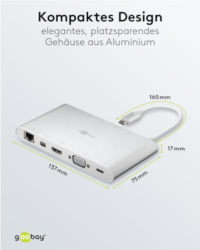 Goobay USB C All in one Multiport Adapter - vue 4