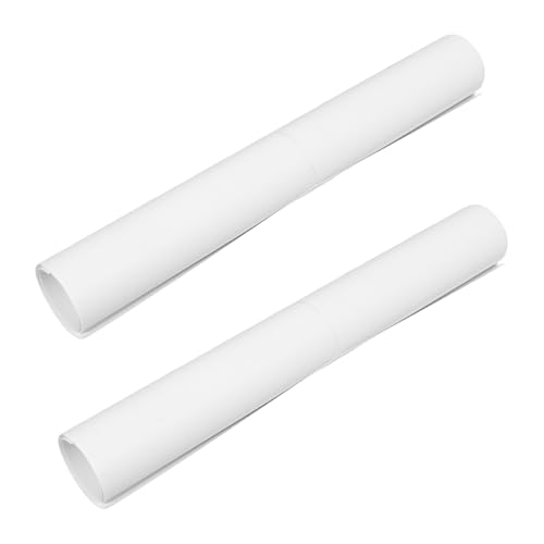 HOMSFOU Rollo de Lámina de Pvc para Pantallas de Lámparas Hecho a Mano, Bloquea la Luz y Reduce Deslumbramiento, 1.2 Metros de Ancho, 0.3 Mm de Grosor, Material para Bricolaje de