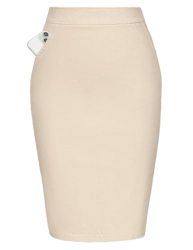 Jupe crayon moulante extensible finis les vêtements serrés Kate Kasin